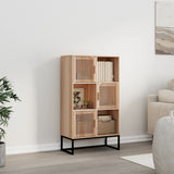 Highboard 70X35X125 Cm Engineered Wood