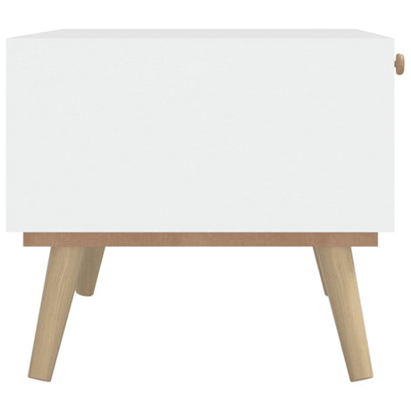 Coffee Table With Drawers 80X40X35.5 Cm Engineered Wood