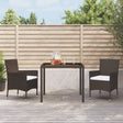 Garden Chairs With Cushions 2 Pcs Brown Poly Rattan