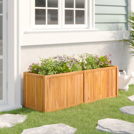 Raised Bed Solid Teak Wood