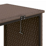 Garden Sofa With Table And Cushions L-Shaped Poly Rattan
