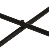 Coffee Tables 2 Pcs Brass And Black Metal