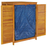 Garden Storage Box Solid Wood Acacia