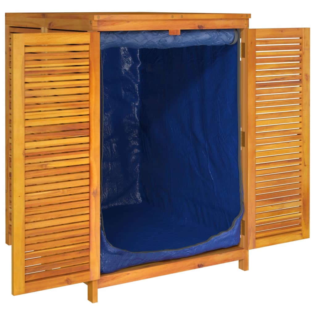 Garden Storage Box Solid Wood Acacia