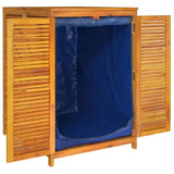 Garden Storage Box Solid Wood Acacia