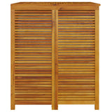 Garden Storage Box Solid Wood Acacia