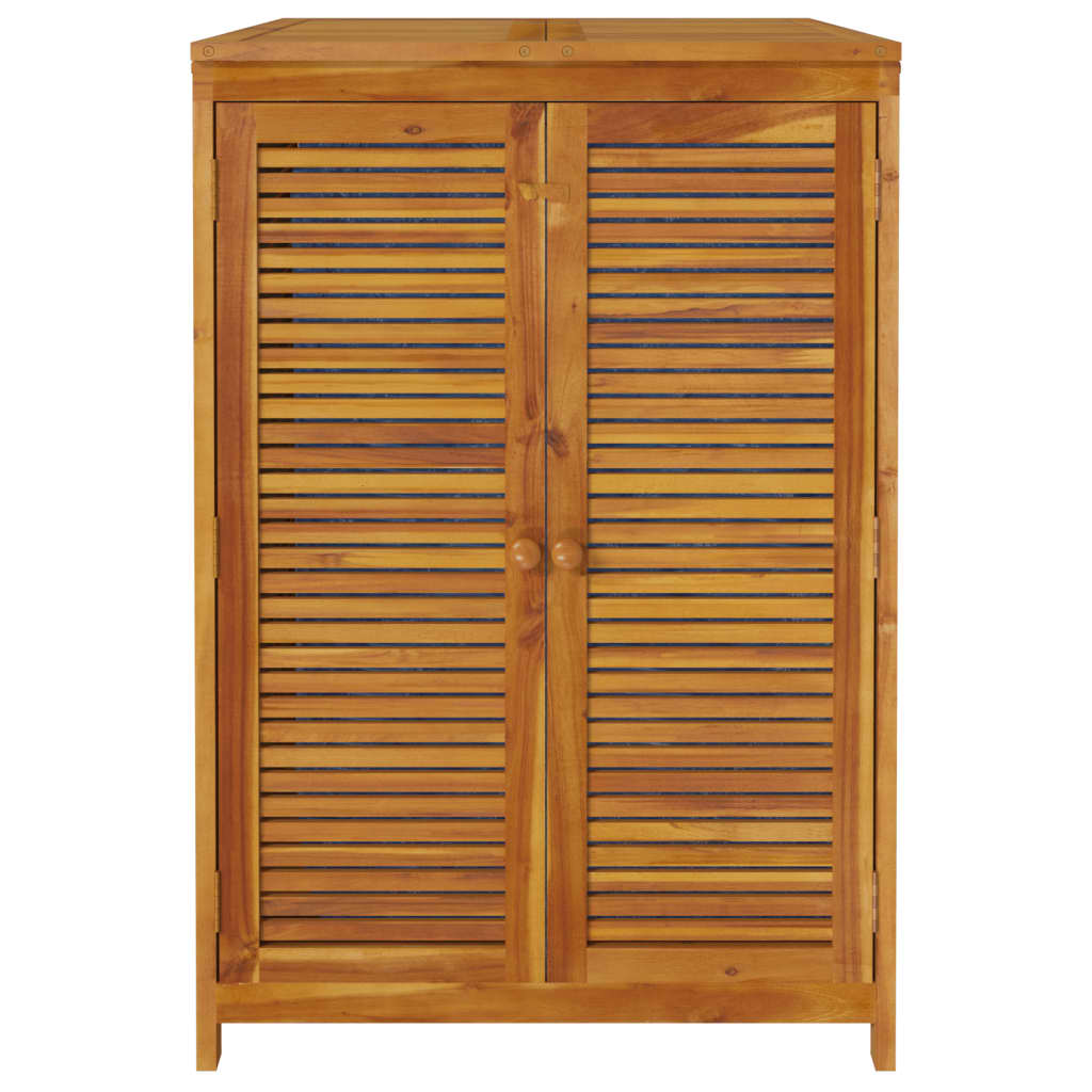 Garden Storage Box Solid Wood Acacia