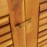 Garden Storage Box Solid Wood Acacia