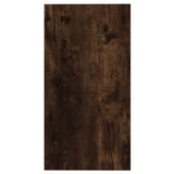 Side Table Smoked Oak 50x26x50 cm Engineered Wood