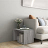 Side Table 59X36X38 Cm Engineered Wood