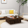 Coffee Table 90X90X28 Cm Engineered Wood