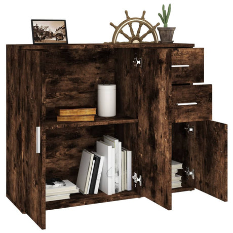 Sideboard 91X29.5X75 Cm Engineered Wood