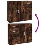 Sideboard 91X29.5X75 Cm Engineered Wood