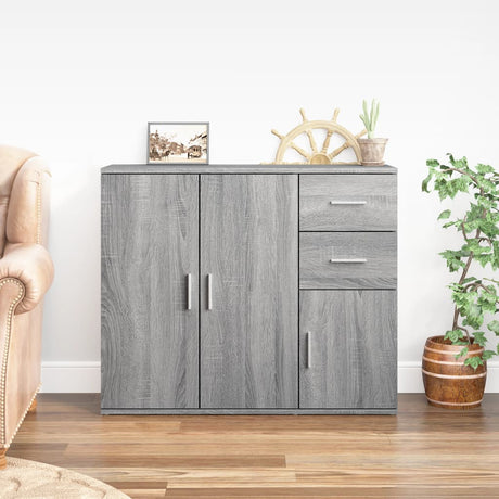 Sideboard 91X29.5X75 Cm Engineered Wood