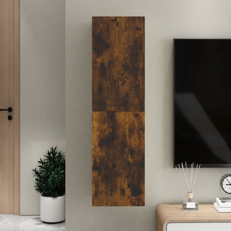 Tv Cabinet 2 Pcs 30,5X30X Engineered Wood