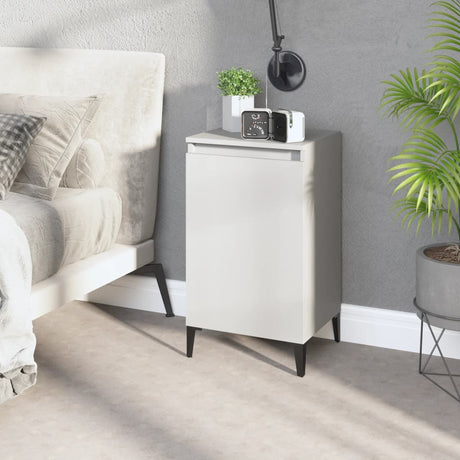 Bedside Cabinet 40X35X70 Cm Engineered Wood