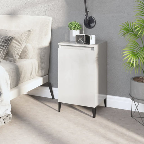Bedside Cabinet 40X35X70 Cm Engineered Wood