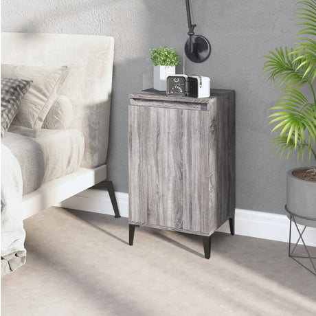 Bedside Cabinet 40X35X70 Cm Engineered Wood