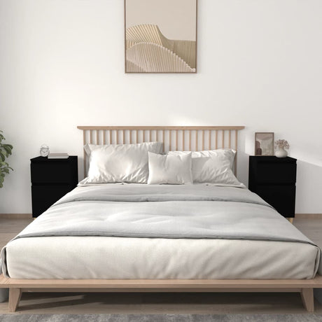 Bedside Cabinets 2 Pcs 40X35X70 Cm