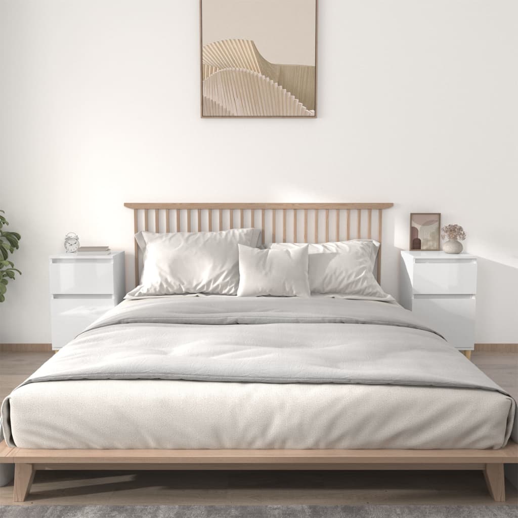 Bedside Cabinets 2 Pcs 40X35X70 Cm