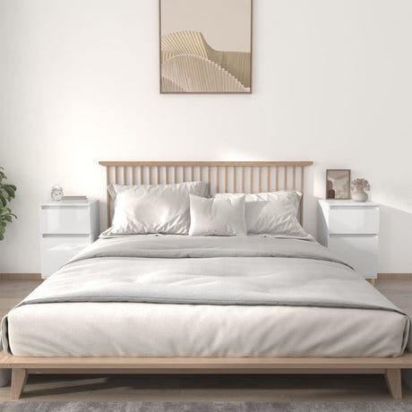 Bedside Cabinets 2 Pcs 40X35X70 Cm