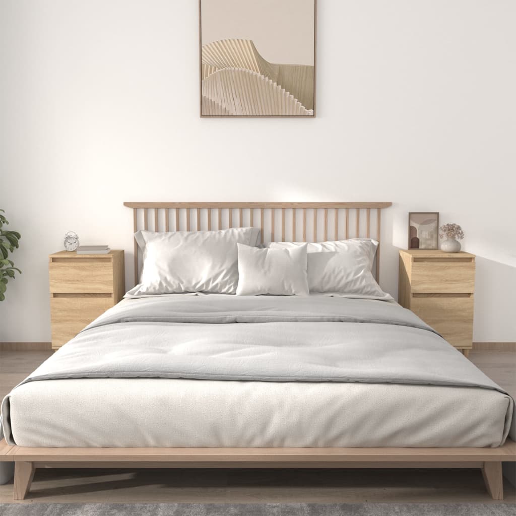 Bedside Cabinets 2 Pcs 40X35X70 Cm