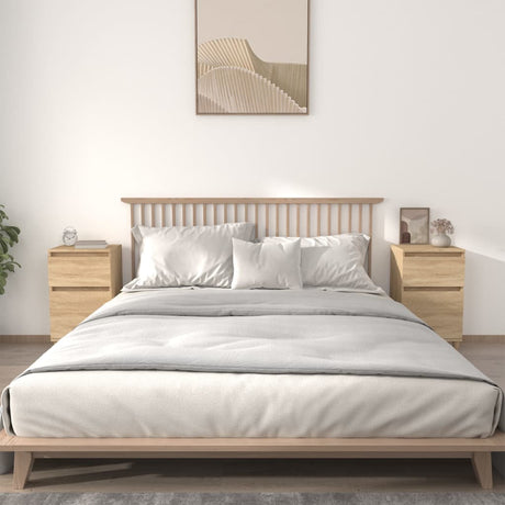 Bedside Cabinets 2 Pcs 40X35X70 Cm