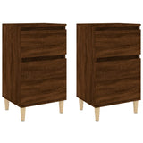 Bedside Cabinets 2 Pcs 40X35X70 Cm