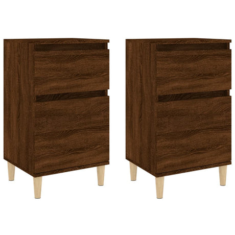 Bedside Cabinets 2 Pcs 40X35X70 Cm