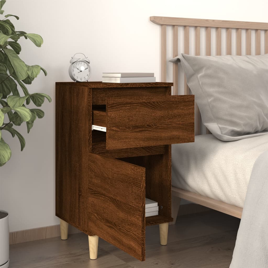 Bedside Cabinets 2 Pcs 40X35X70 Cm