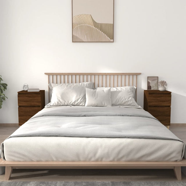 Bedside Cabinets 2 Pcs 40X35X70 Cm