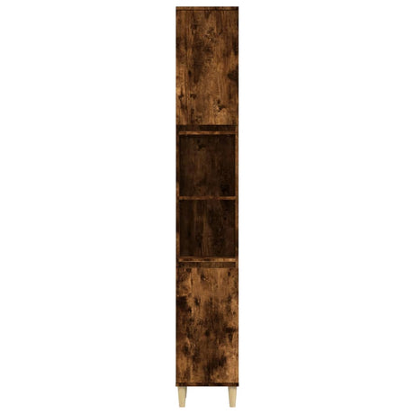 Bathroom Cabinet 30X30X190 Cm Engineered Wood