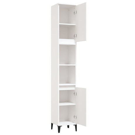 Bathroom Cabinet 30X30X190 Cm Engineered Wood