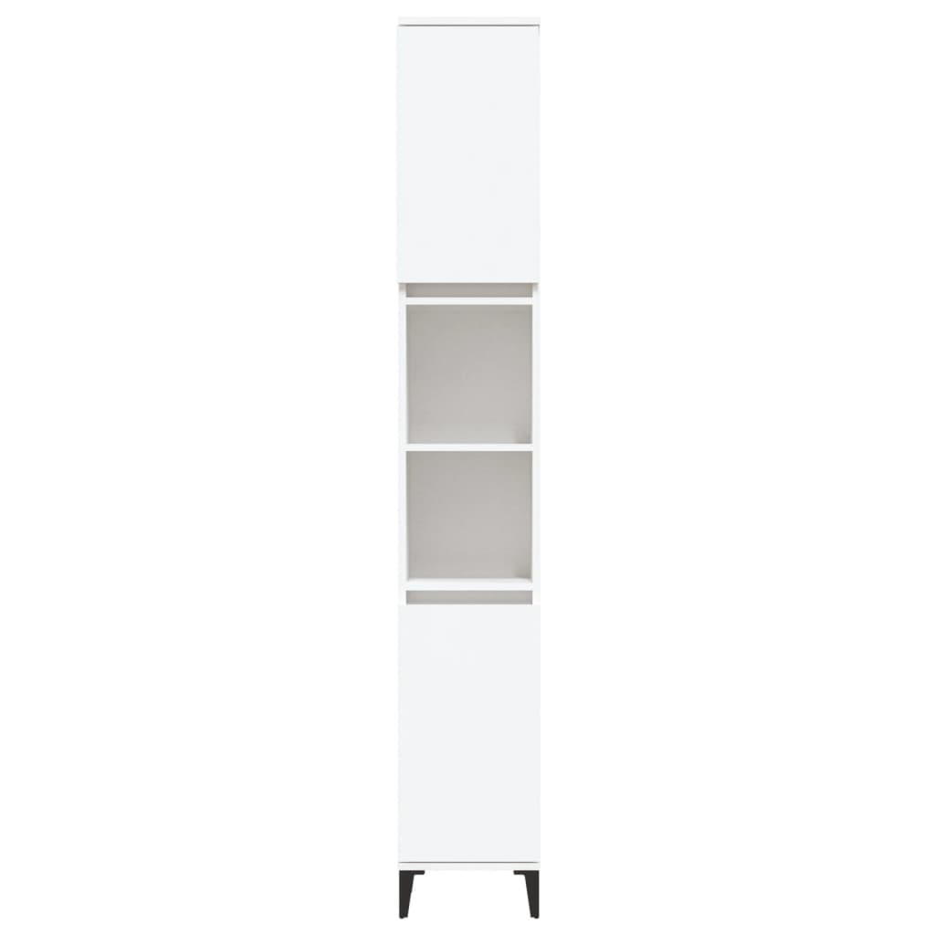 Bathroom Cabinet 30X30X190 Cm Engineered Wood
