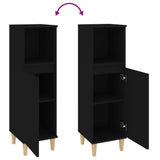 Bathroom Cabinet 30X30X100 Cm Engineered Wood