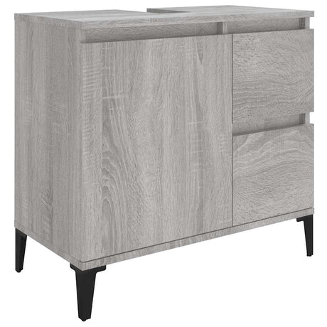 Bathroom Cabinet 65X33X60 Cm Engineered Wood