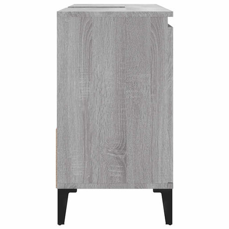 Bathroom Cabinet 65X33X60 Cm Engineered Wood