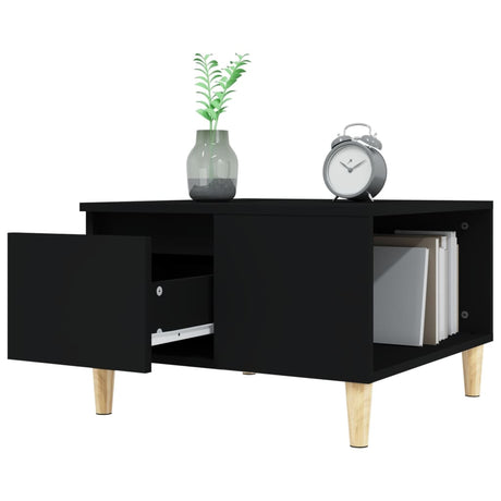 Coffee Table 55X55X36.5 Cm Engineered Wood