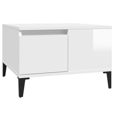Coffee Table 55X55X36.5 Cm Engineered Wood