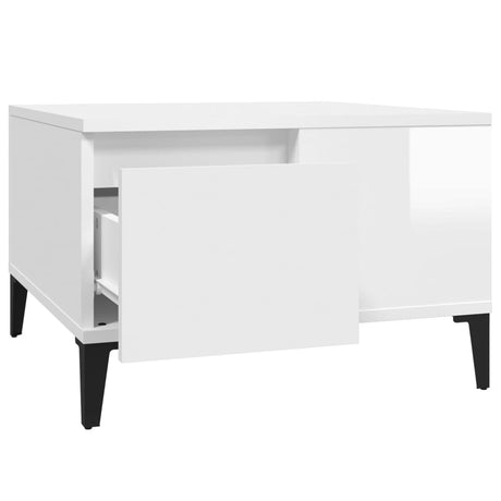 Coffee Table 55X55X36.5 Cm Engineered Wood