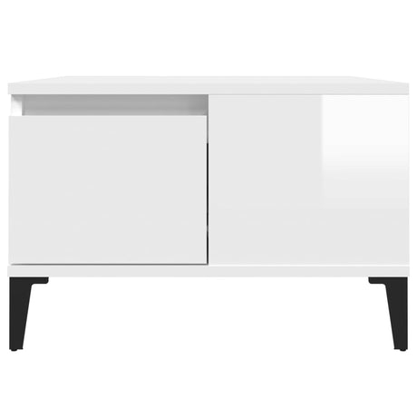 Coffee Table 55X55X36.5 Cm Engineered Wood