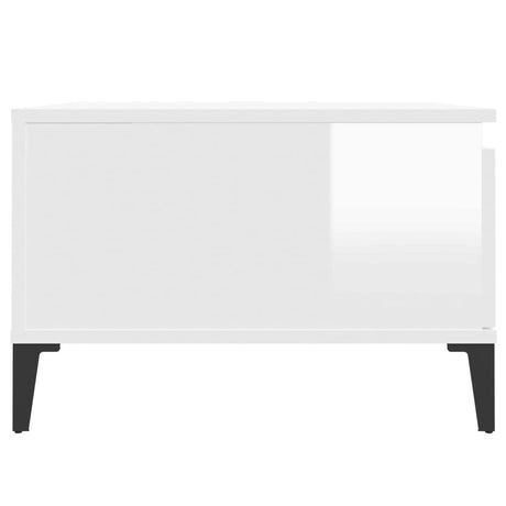 Coffee Table 55X55X36.5 Cm Engineered Wood