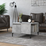 Coffee Table 55X55X36.5 Cm Engineered Wood