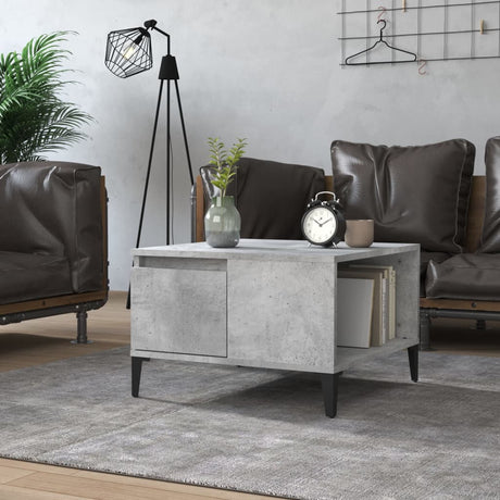 Coffee Table 55X55X36.5 Cm Engineered Wood