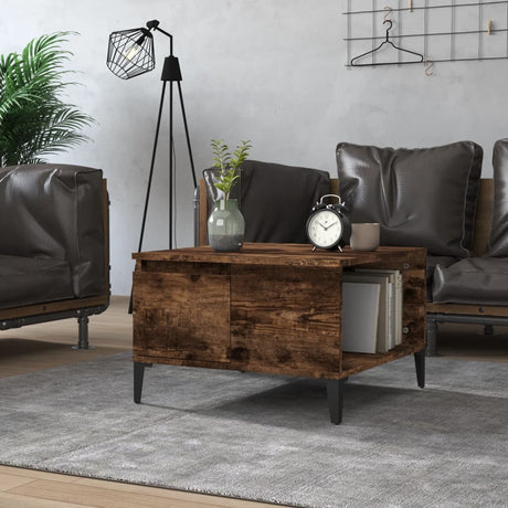 Coffee Table 55X55X36.5 Cm Engineered Wood