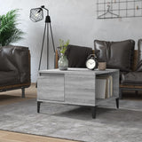 Coffee Table 55X55X36.5 Cm Engineered Wood