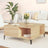 Coffee Table 80X80X36.5 Cm Engineered Wood