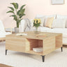 Coffee Table 80X80X36.5 Cm Engineered Wood