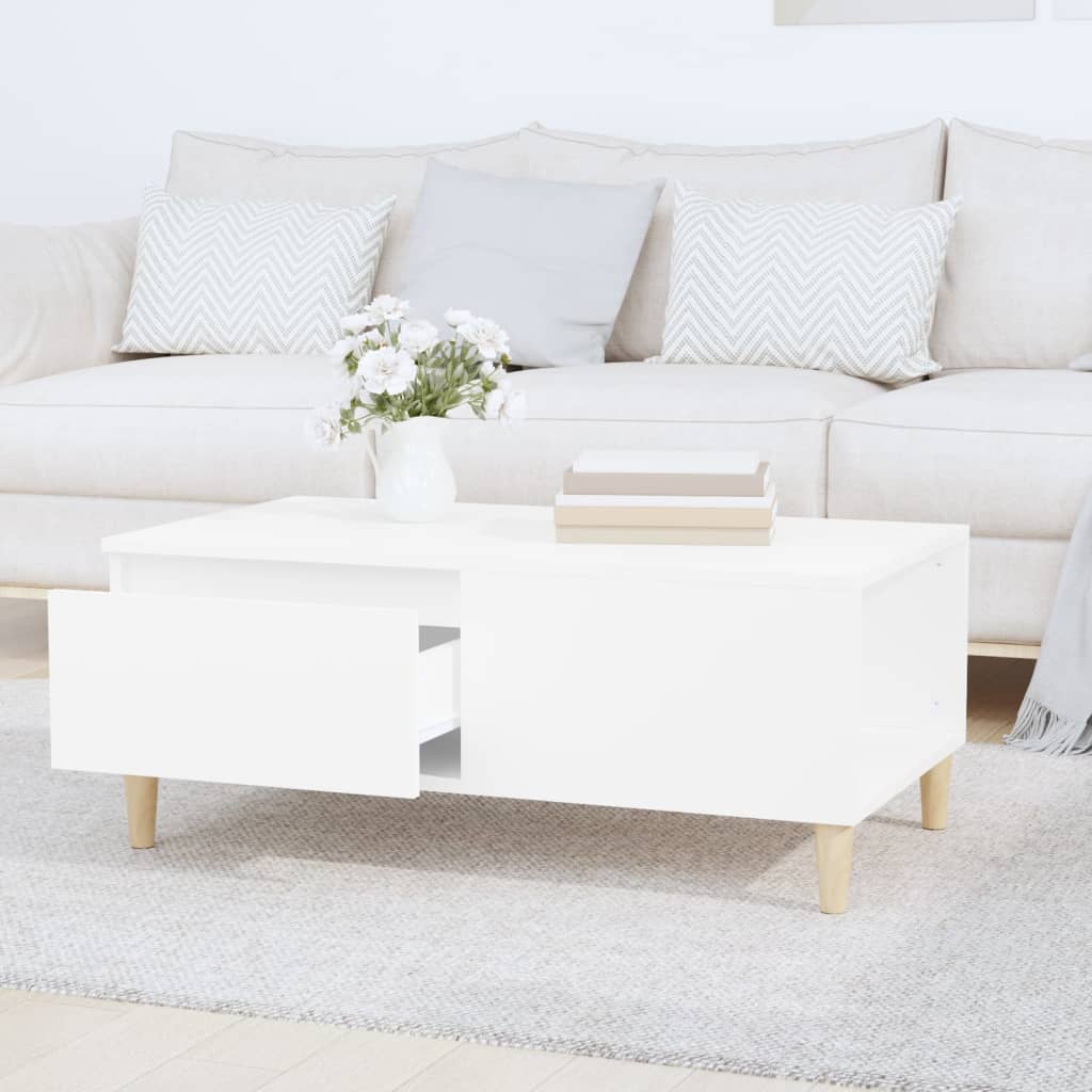 Coffee Table 90X50X36.5 Cm Engineered Wood