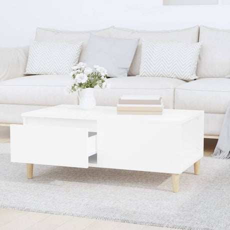 Coffee Table 90X50X36.5 Cm Engineered Wood